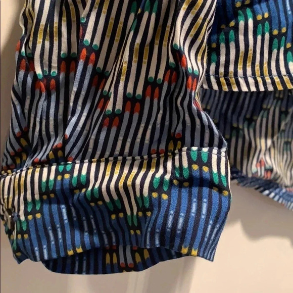 Esprit Geometric Print Blouse Top Size 6 - Picture 7 of 14